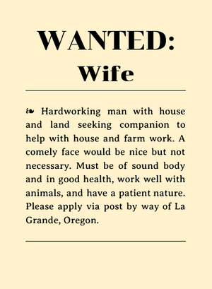 want ad for wife.png want ad for wife.png